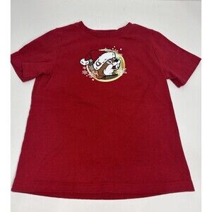 Kids Buc-ee's Beginning To Look A Lot Like Buc-ee's Christmas 3T Shirt Red 2023